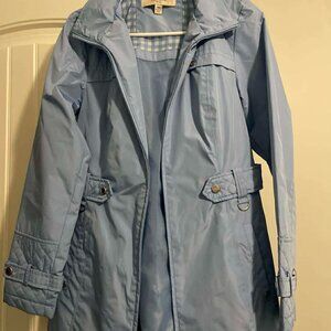 Ladies XXS Light Blue Waterproof Jacket Light weight
